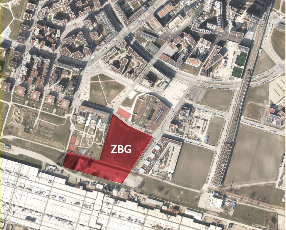 Ein neues Zentralberufsschulgebäude soll das Ausbildungsangebot in aspern Seestadt noch weiter verbreitern.