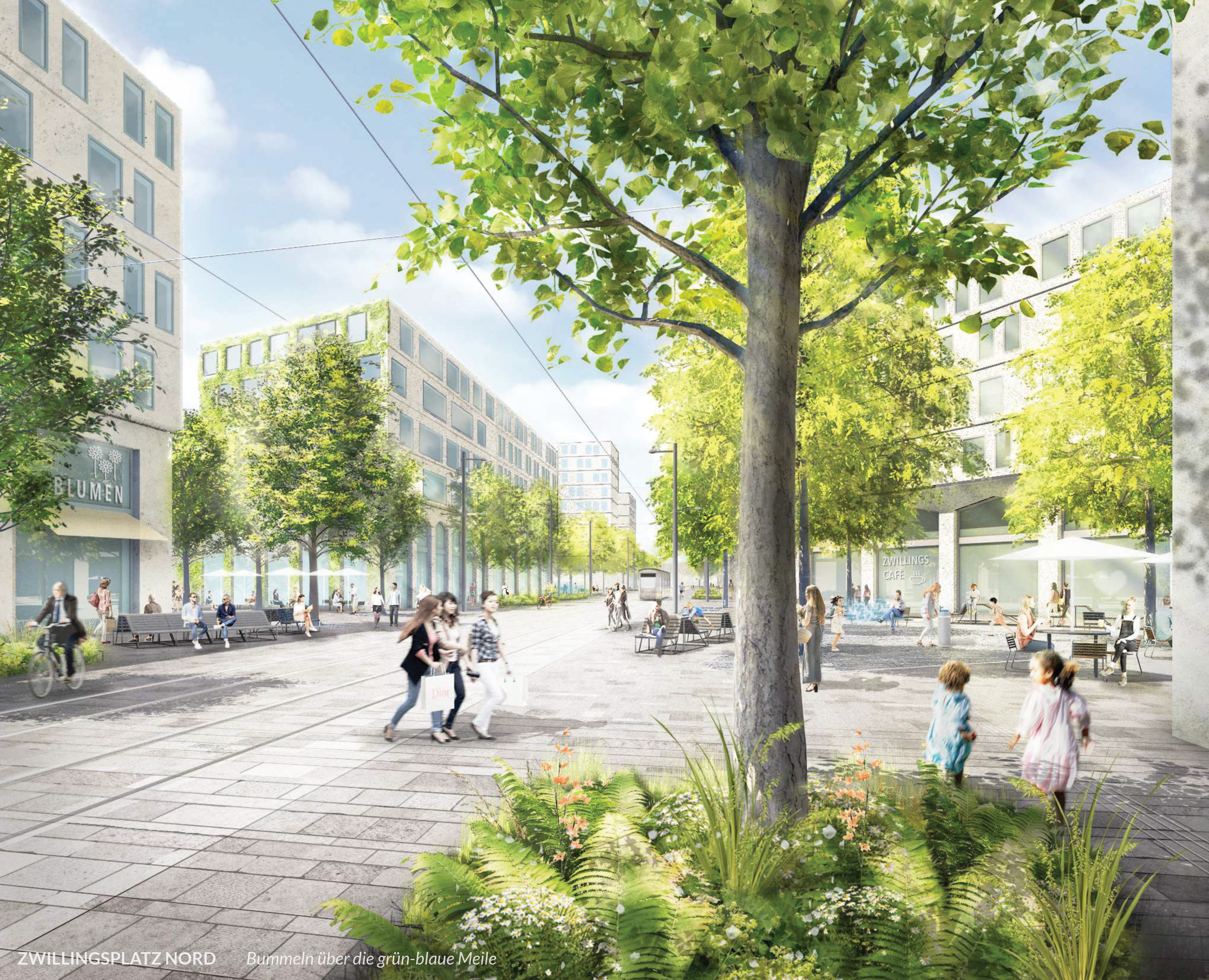 Rendering des Zwingplatzes