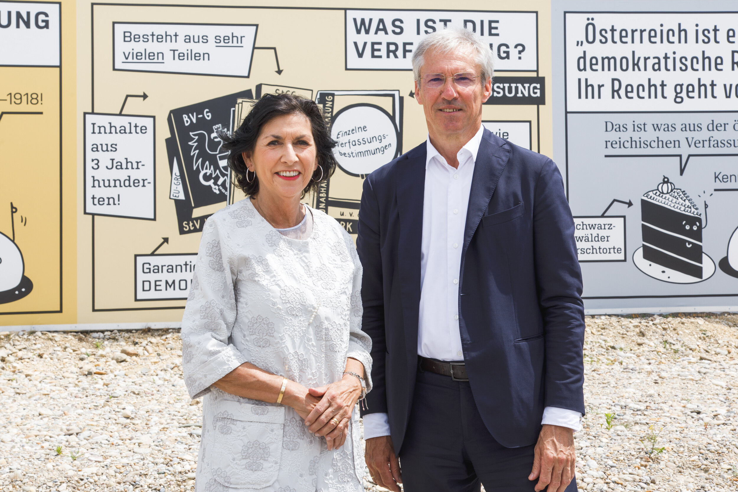 Dr. Danielle Spera und Dr. Gerhard Schuster