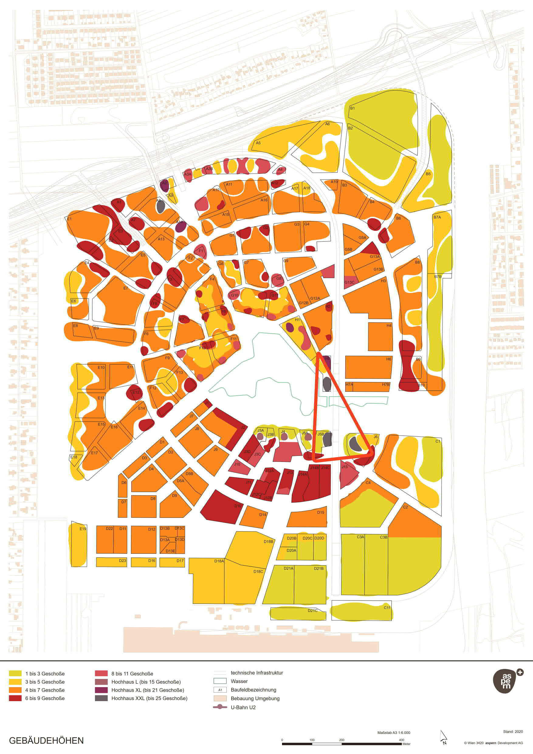 Masterplan rund um J6