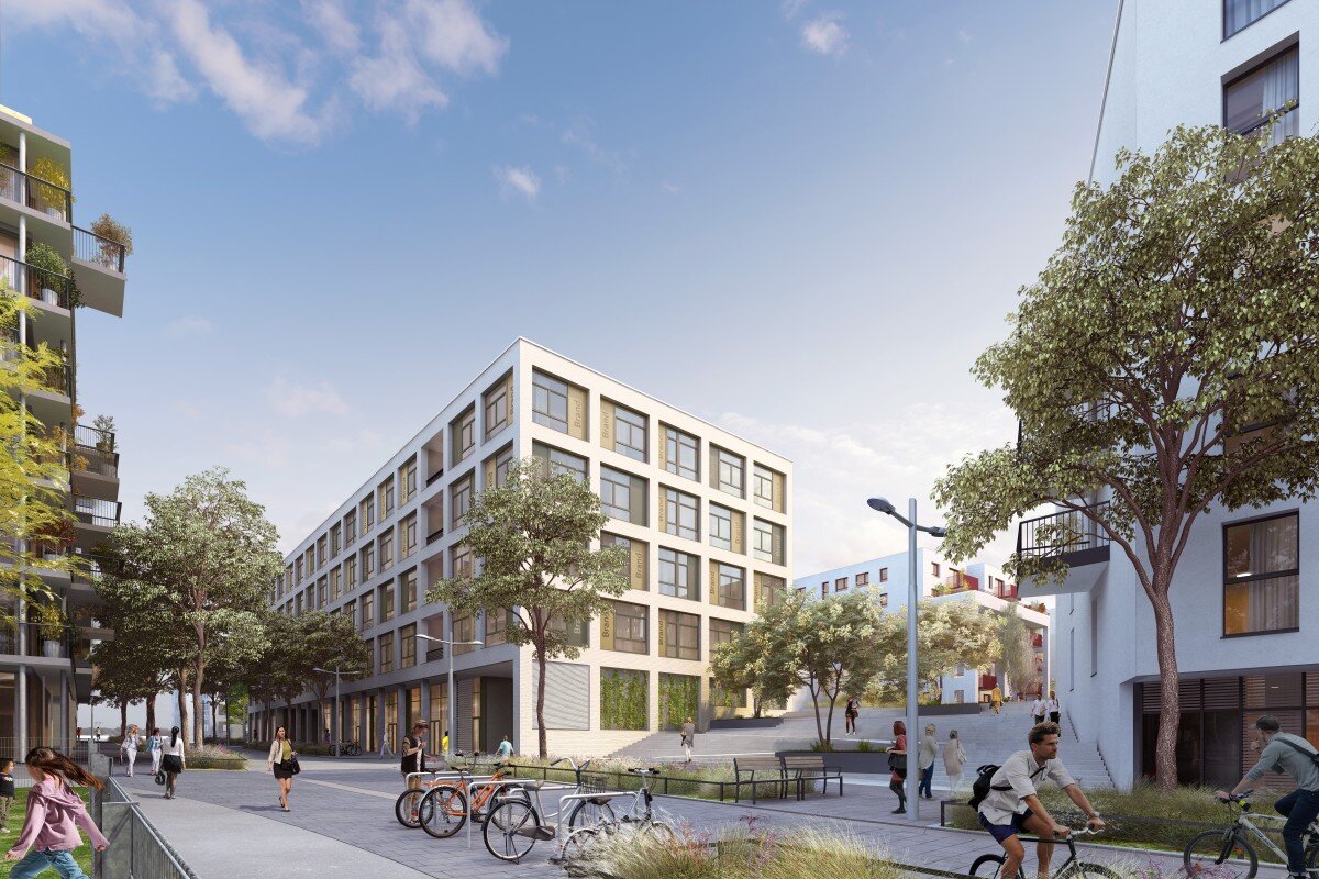 Wohnen und Gewerbehof im Quartier "Am Seebogen"