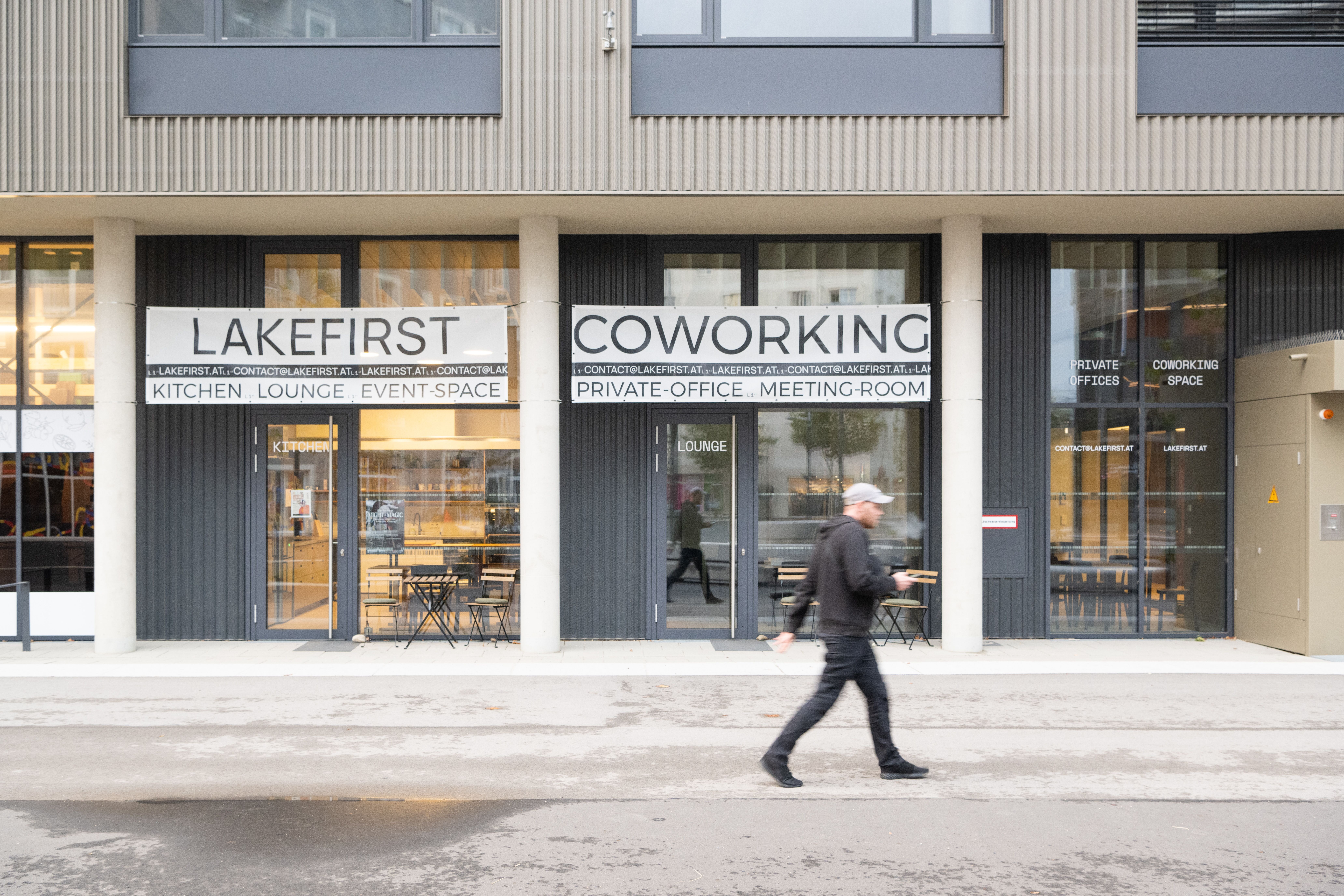 Lakefirst Coworking in der Seestadt