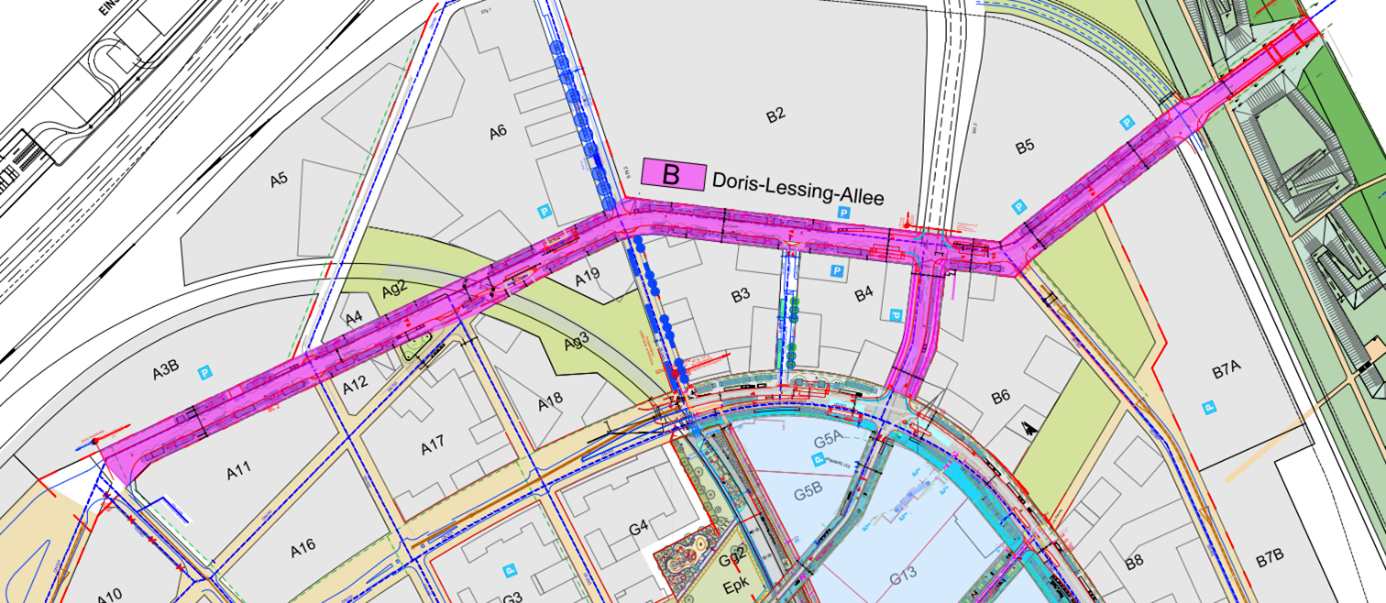Update zur Doris-Lessing-Allee