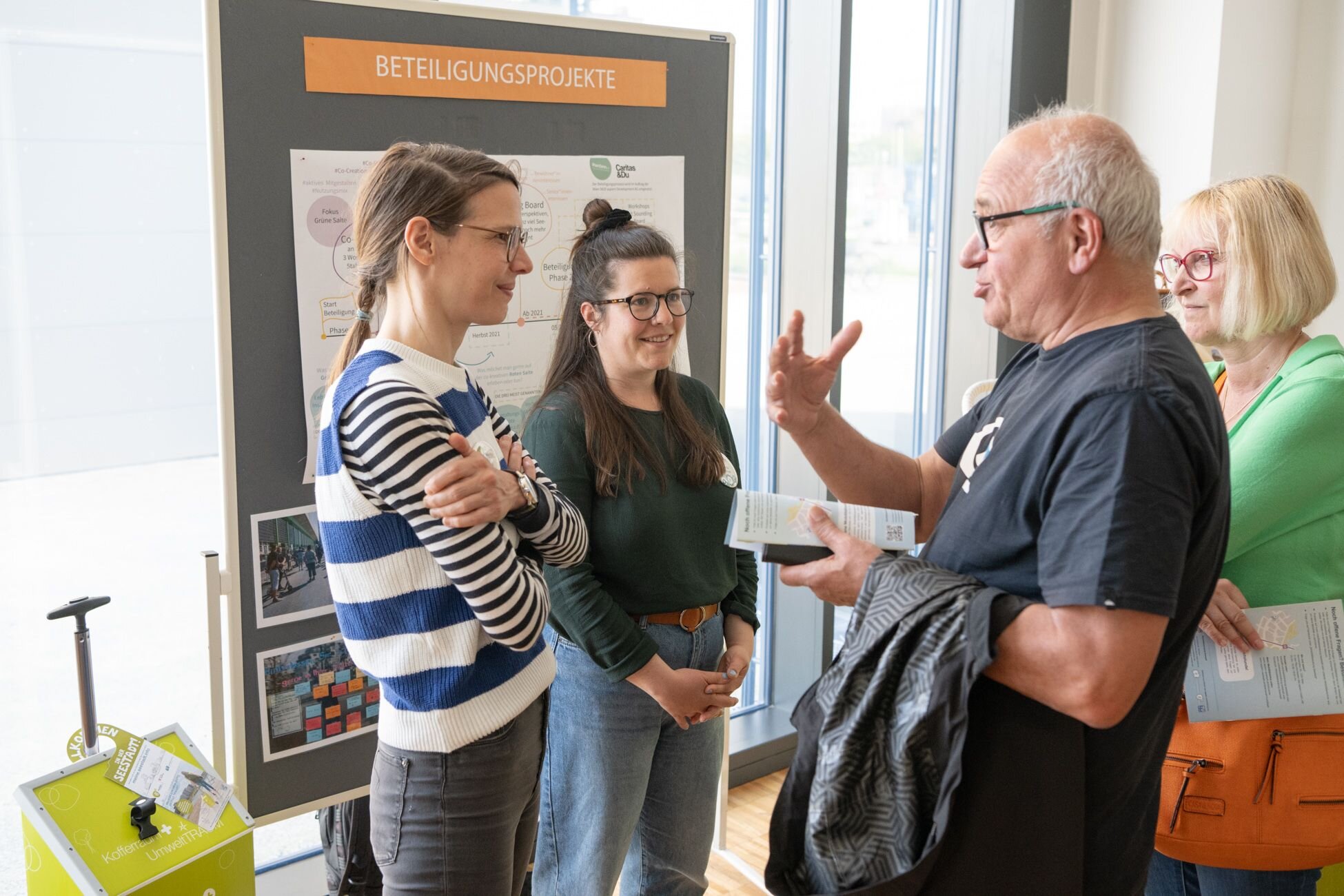 Reger Austausch ... so war das SeestadtForum