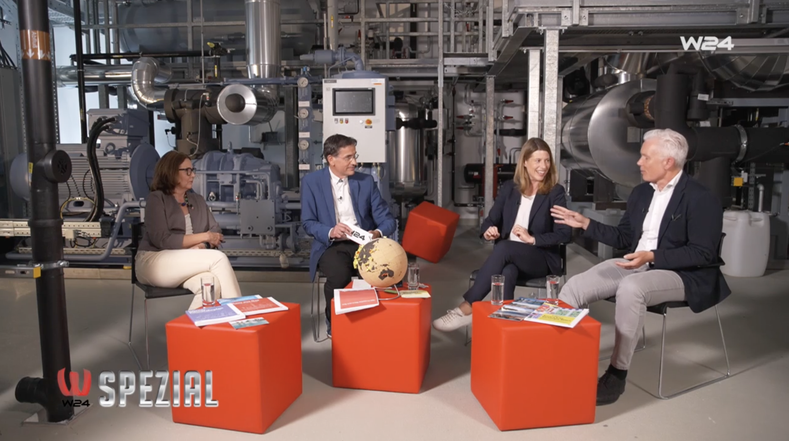 Die Expertenrunde bei W24 Spezial