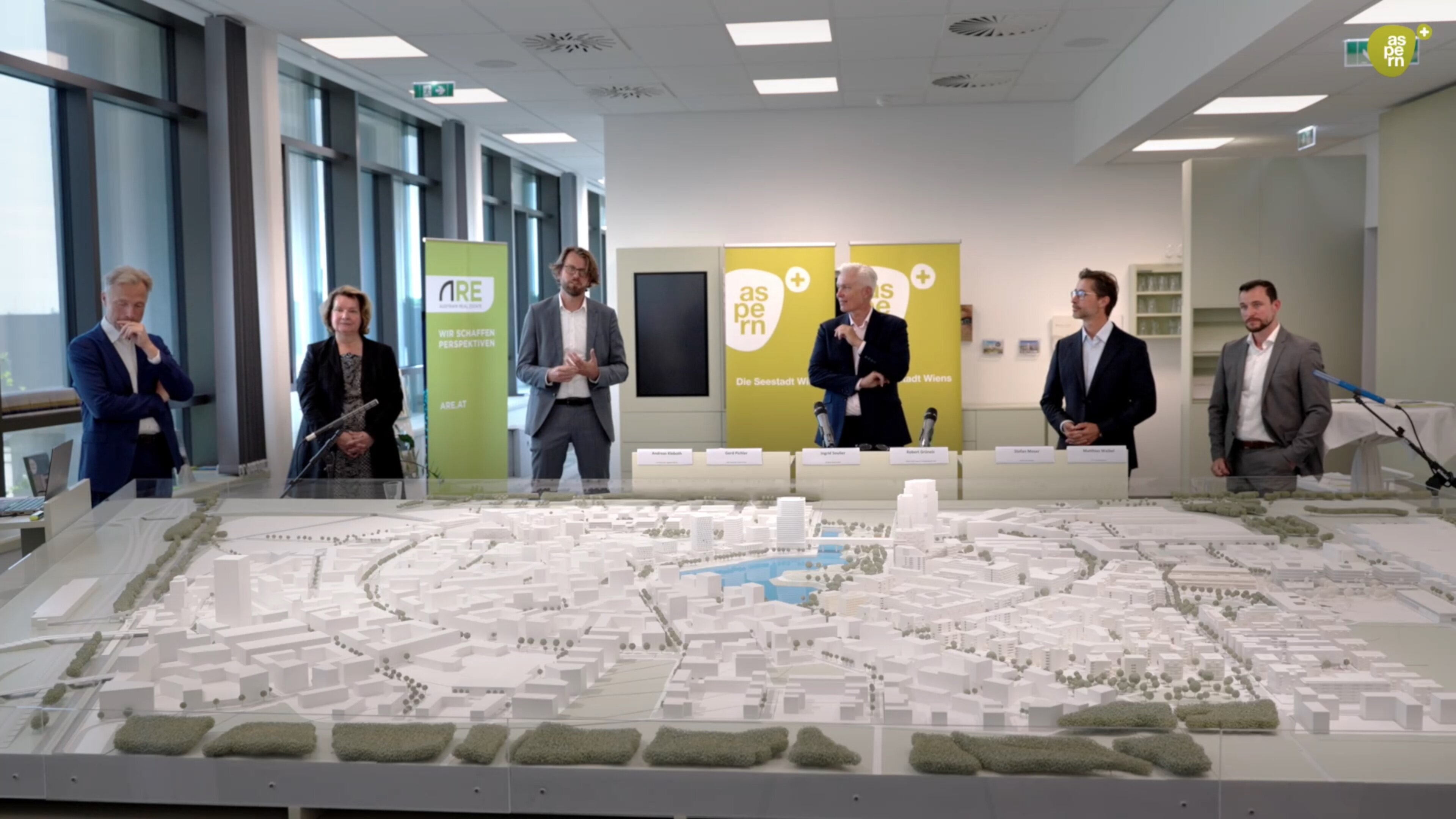 Die Präsentation der neuen Leuchtturmprojekte