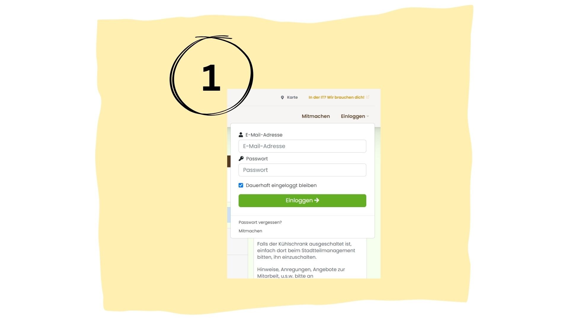 Anleitung für den Fairteiler