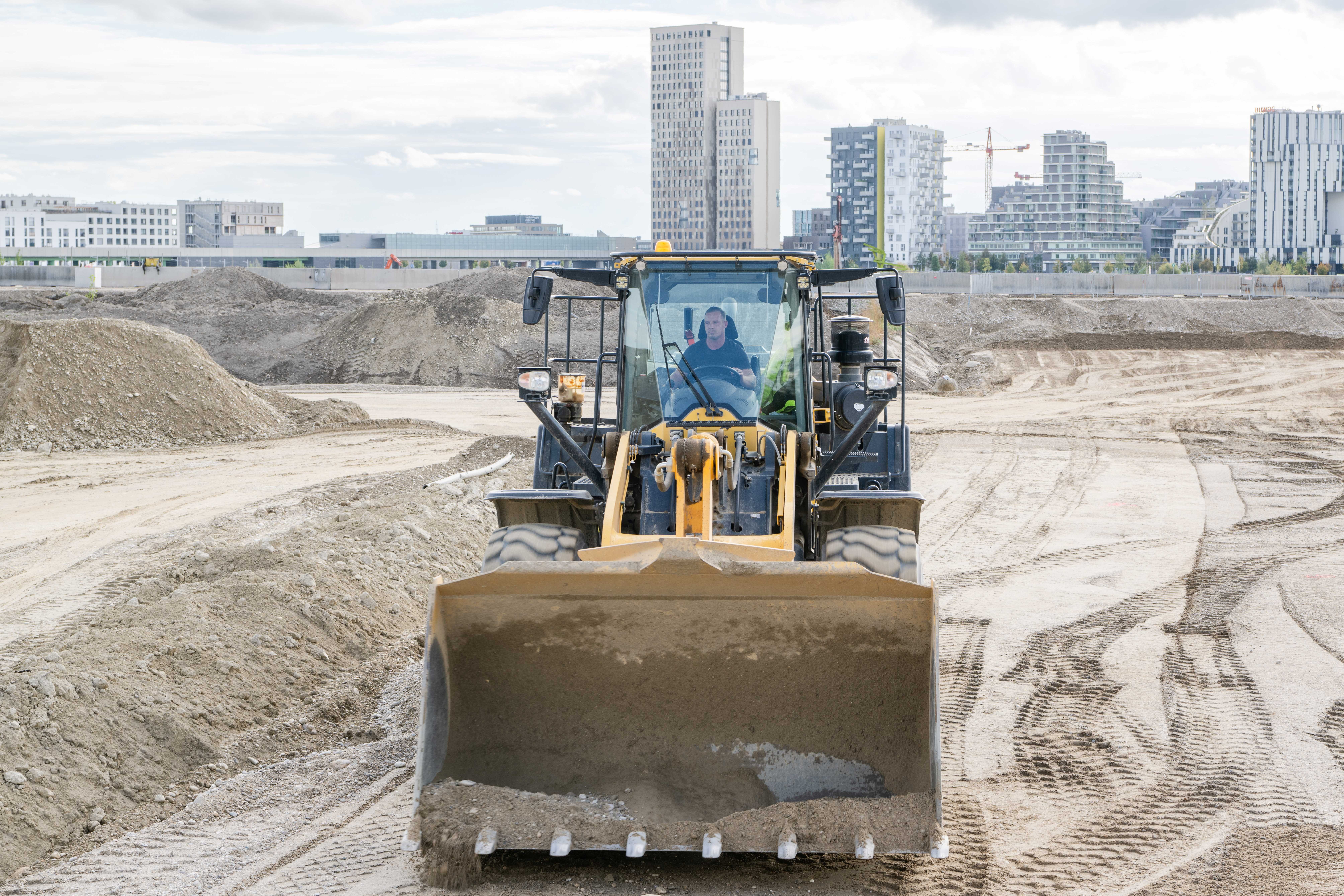 Aktuelle Baustellenbereiche und Wegeführung
