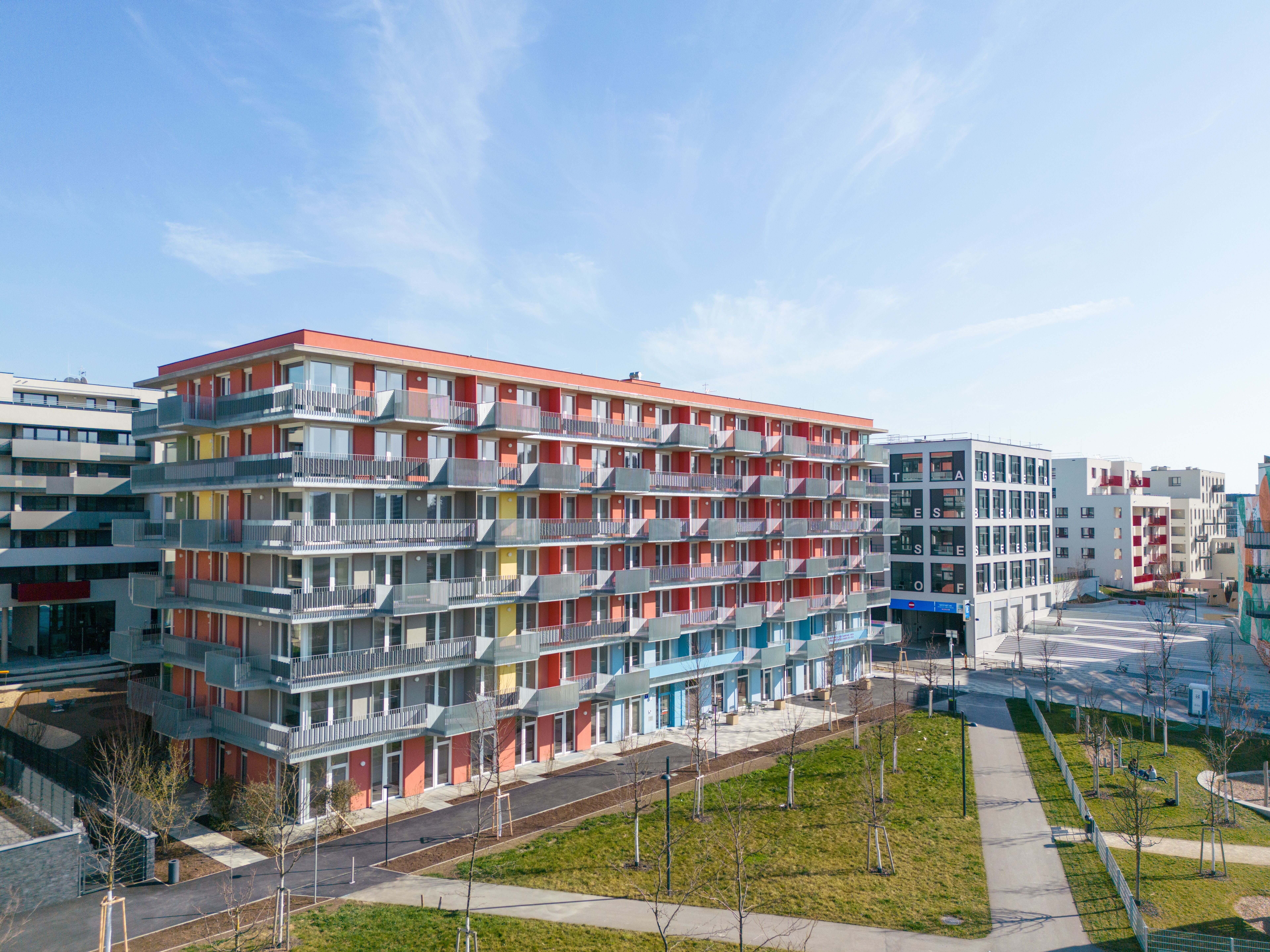 Der Gemeindebau NEU in aspern Seestadt.