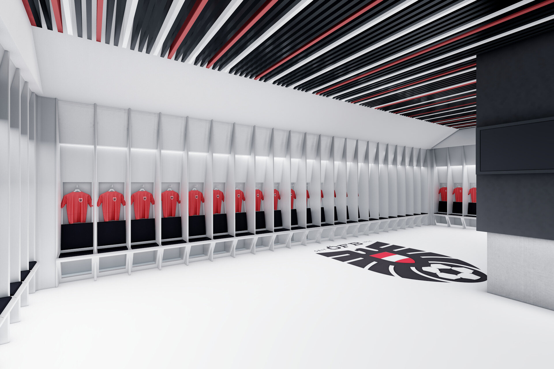 Visualisierung ÖFB Campus in der Seestadt