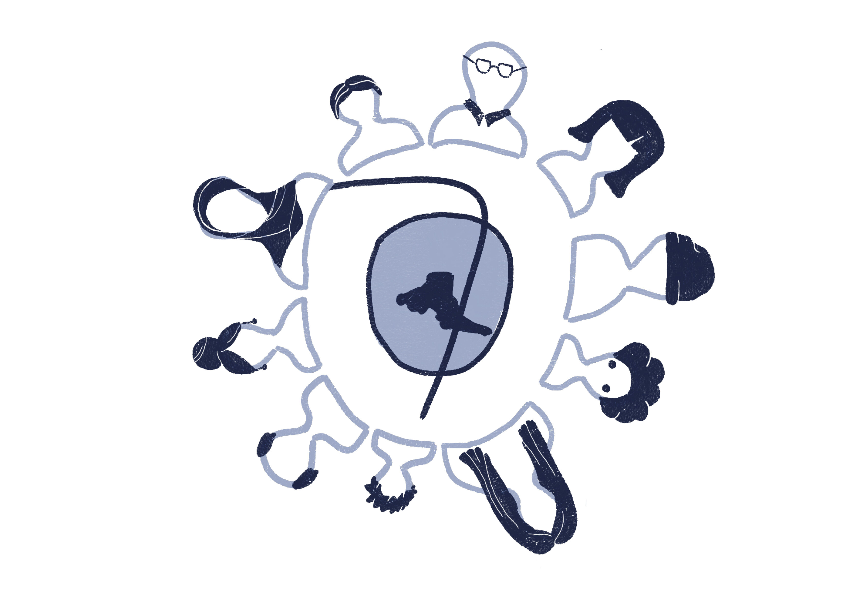 Zeichnungen von Menschen