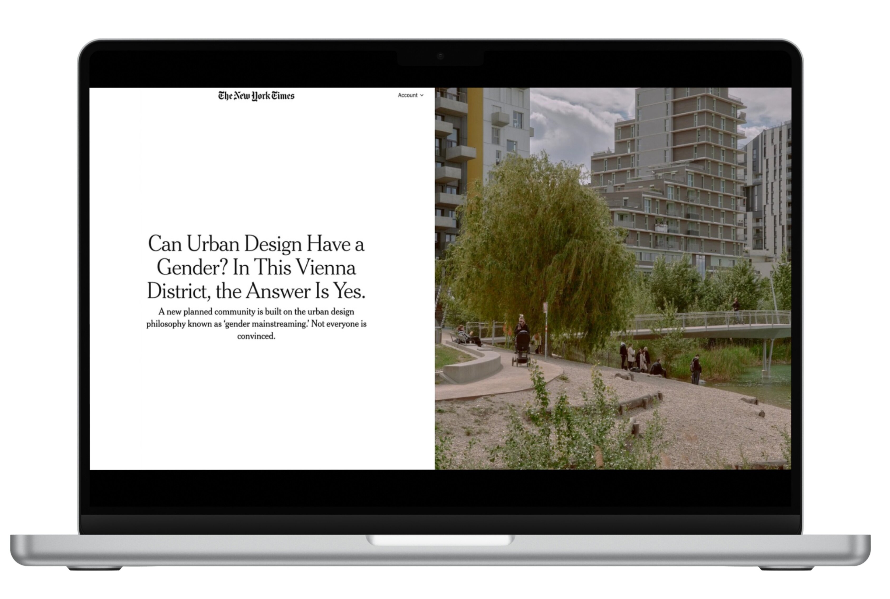 In den Medien: Gender Planning in der Seestadt – New York Times berichtet