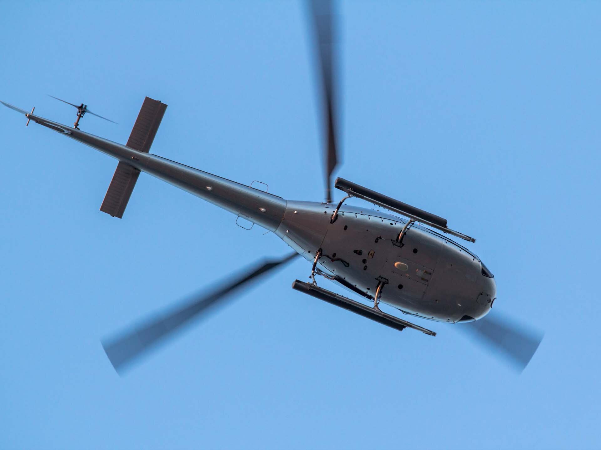 ÖFB Campus – Helikoptereinsatz für Bautätigkeiten