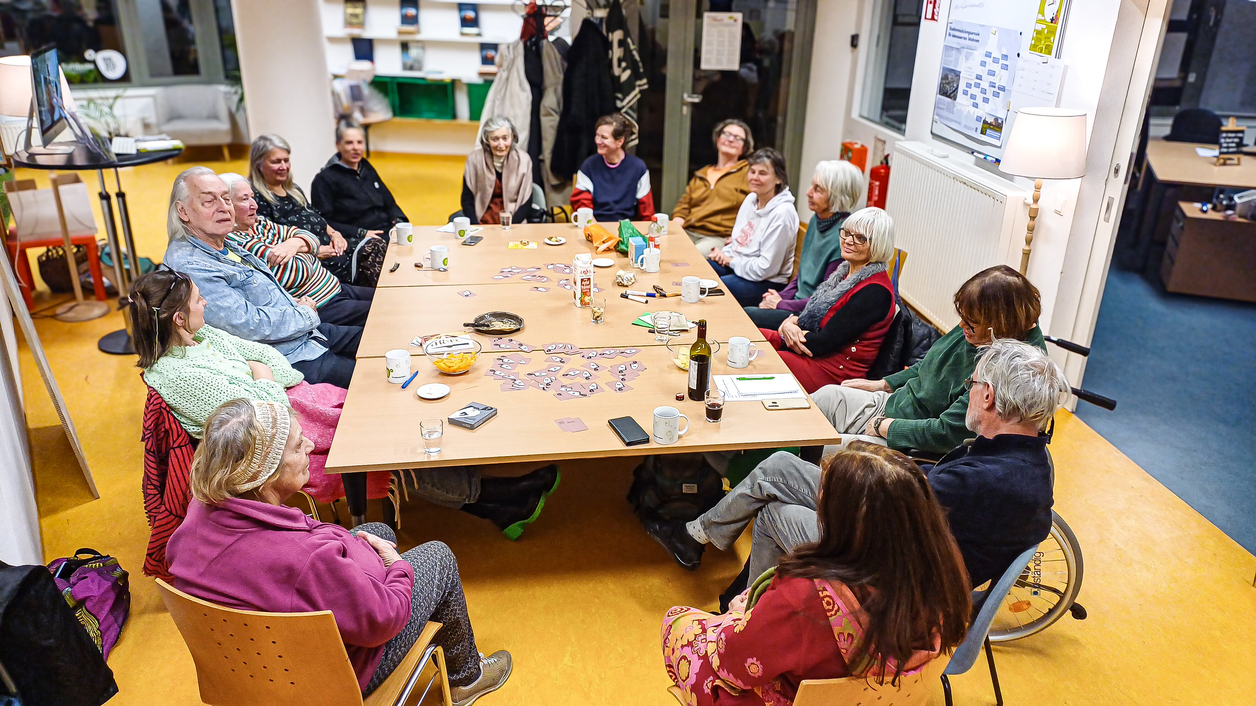 Gemütlich altern - Sarggespräche