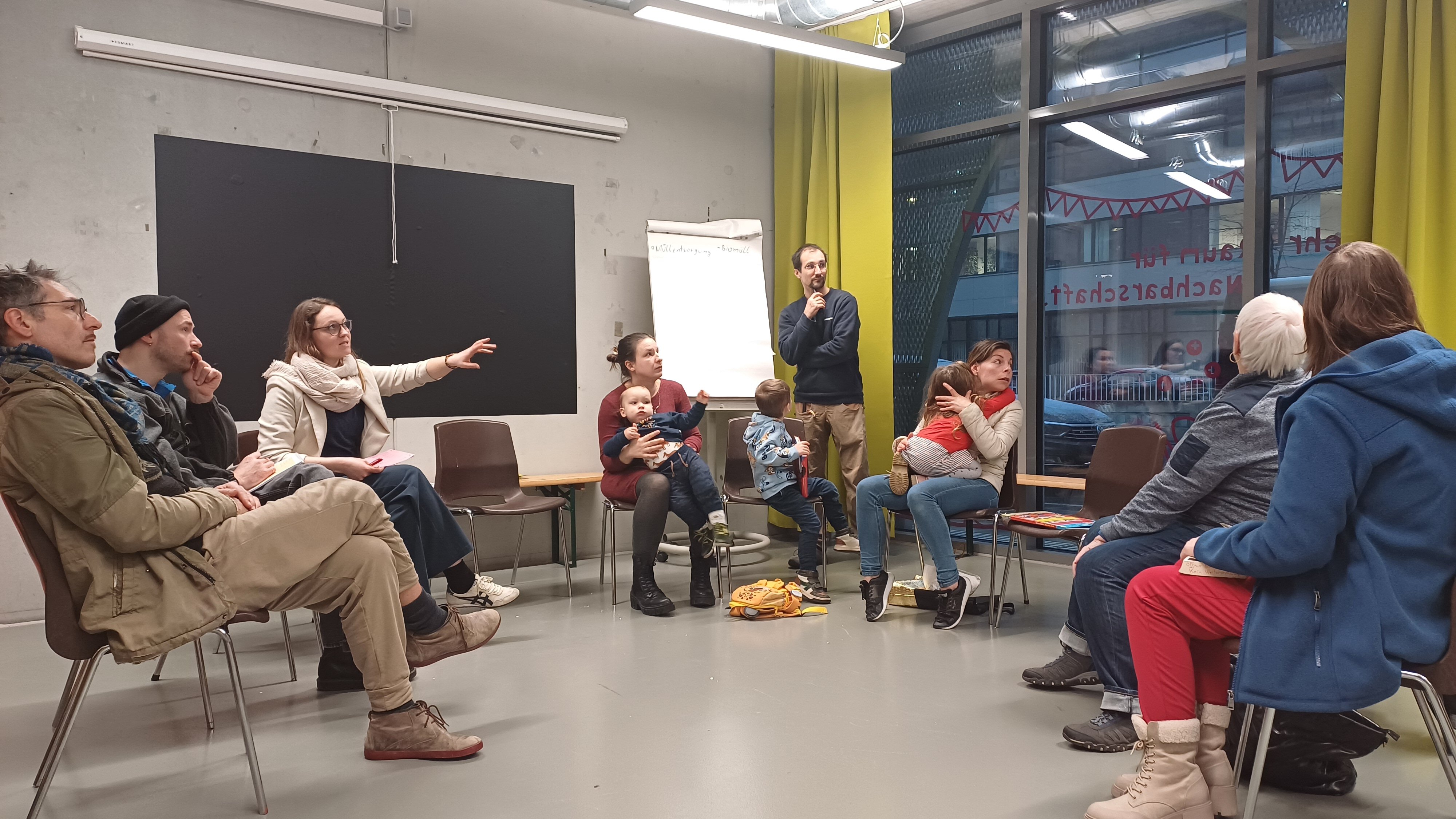 Nutzer*innentreffen Raum für Nachbarschaft