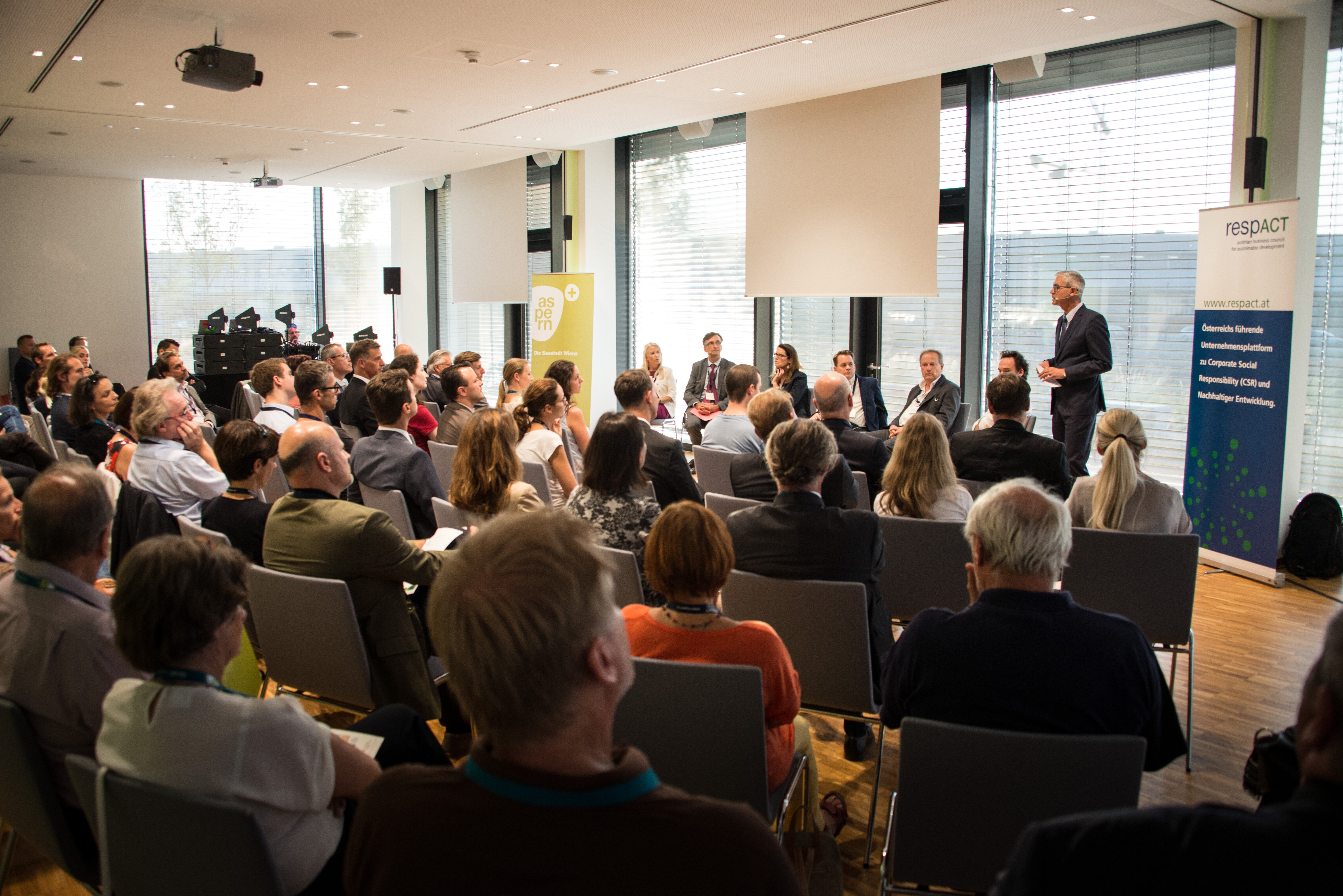 Veranstaltung CSR-Tag 2016: Vortrag beim PreOpening in aspern Seestadt