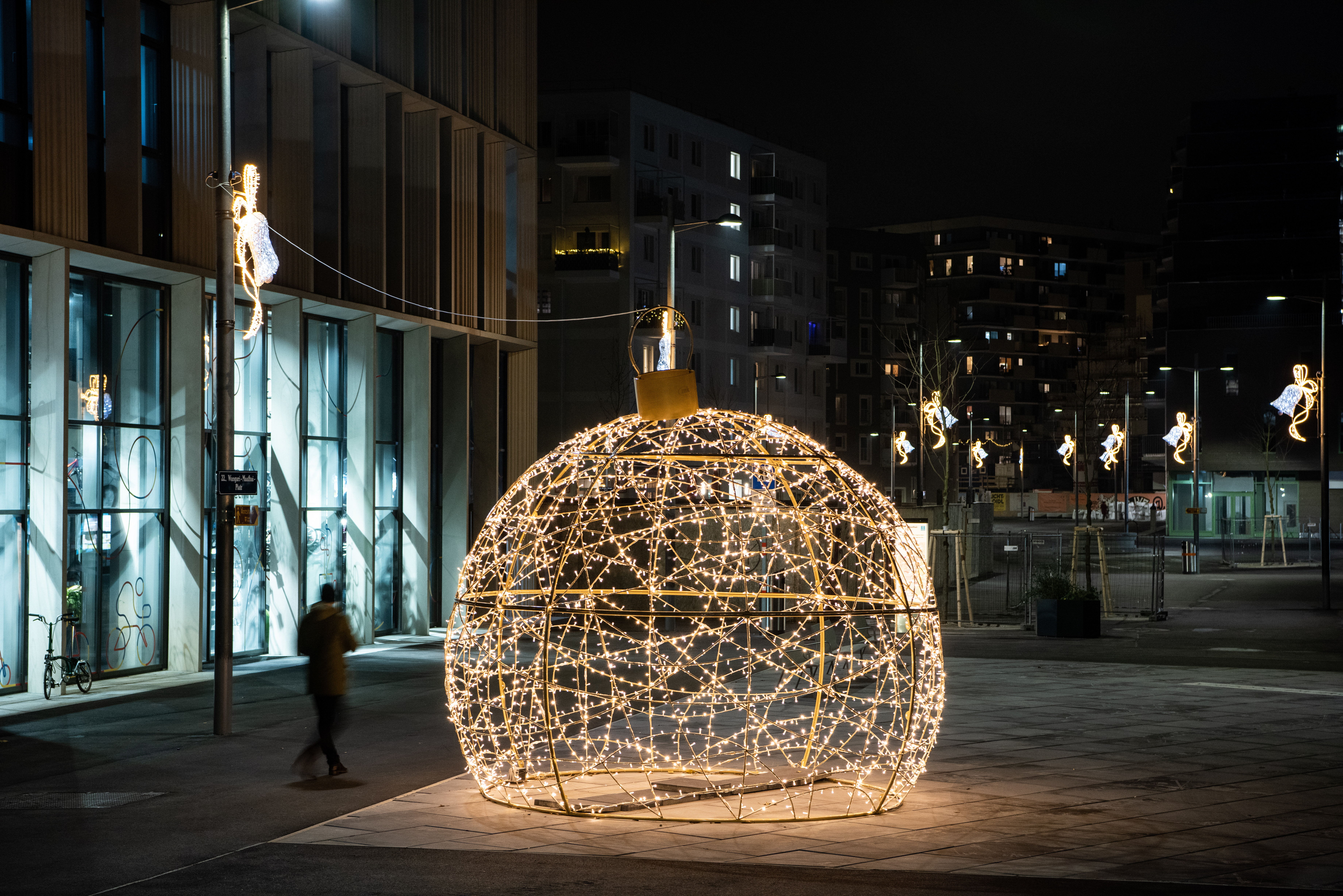 Weihnachtsstimmung in der Seestadt.