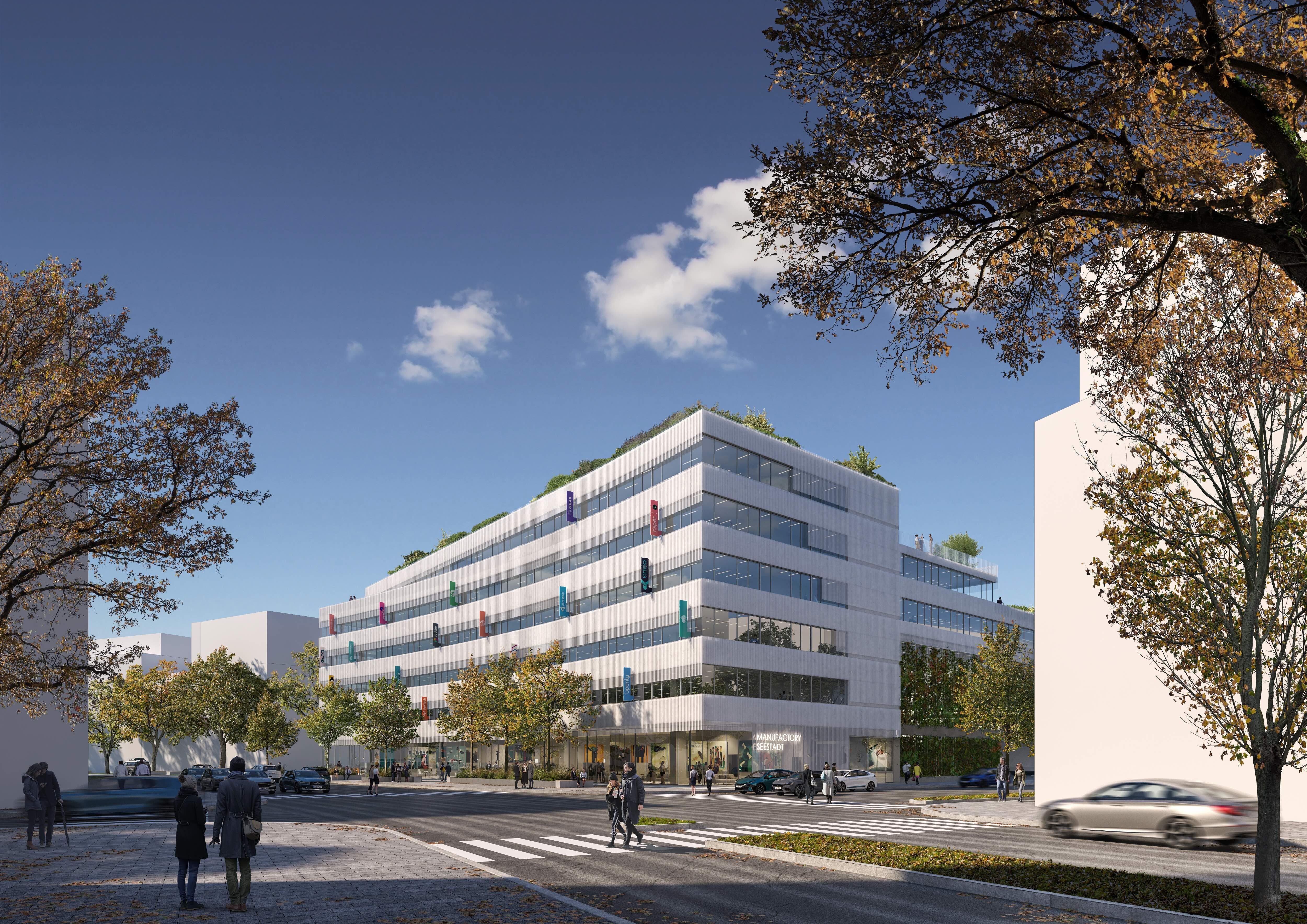 „aspern Manufactory“ mit ihren vielseitigen Nutzungsmöglichkeiten