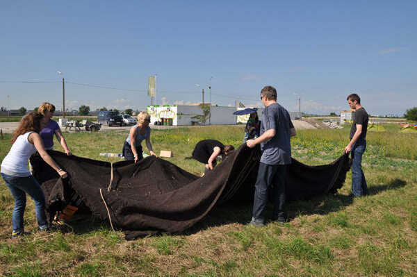 aspern movement: Das Schwarzzelt: Wüstenzelte der Yörüknomaden