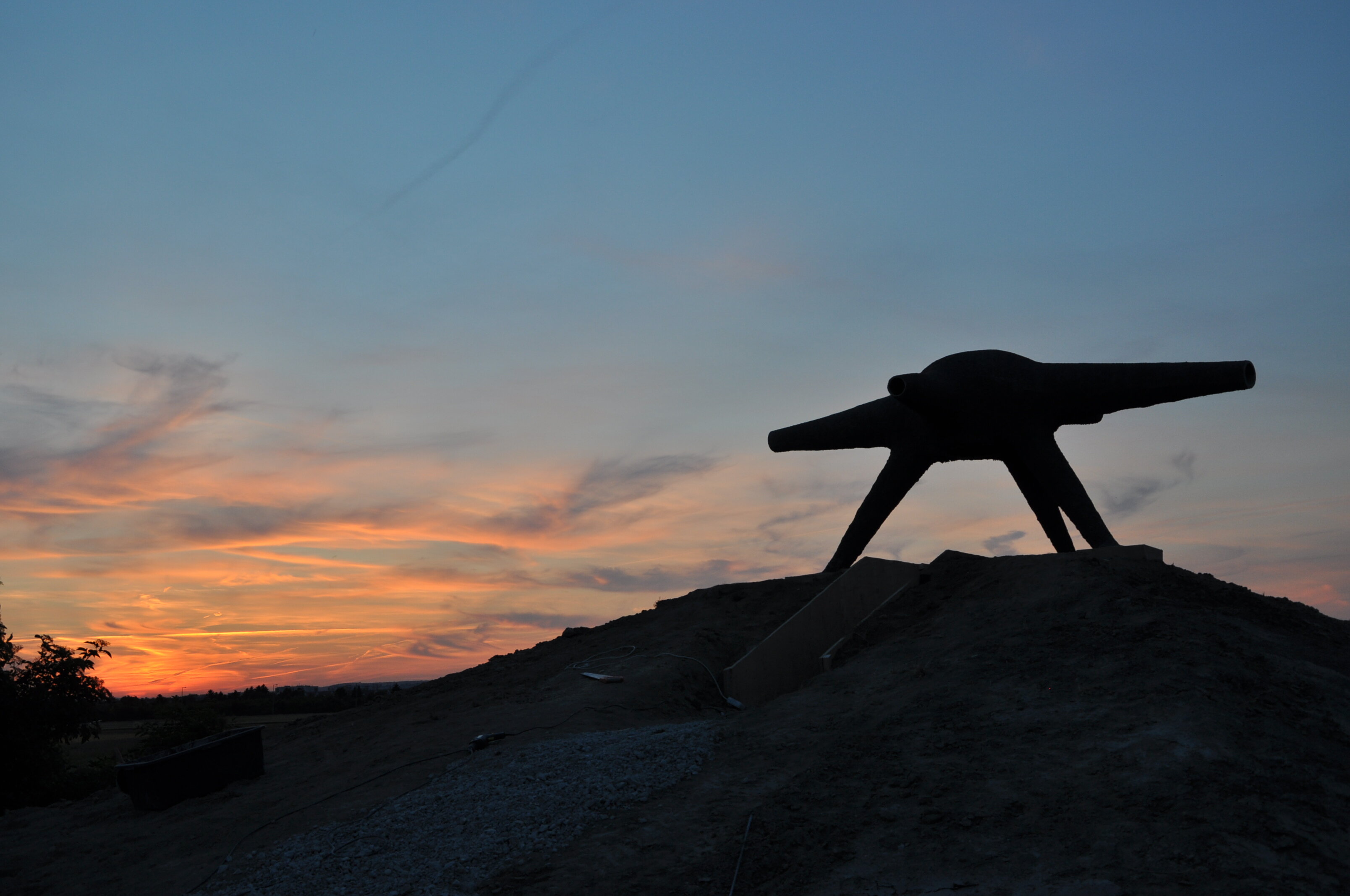 aspern movement: skulpturale Installation "inside / outside"