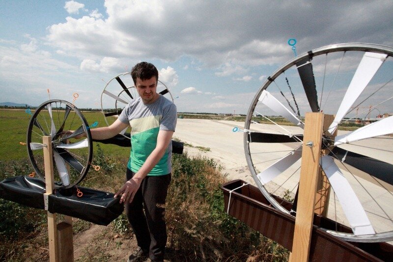 Excolo - Seifenblasen-Maschine in der Seestadt