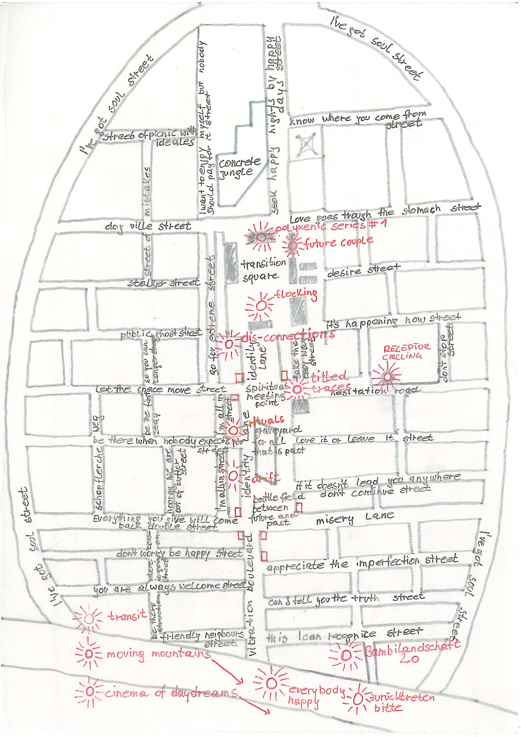 PARCOURS II - the PUBLIK city map