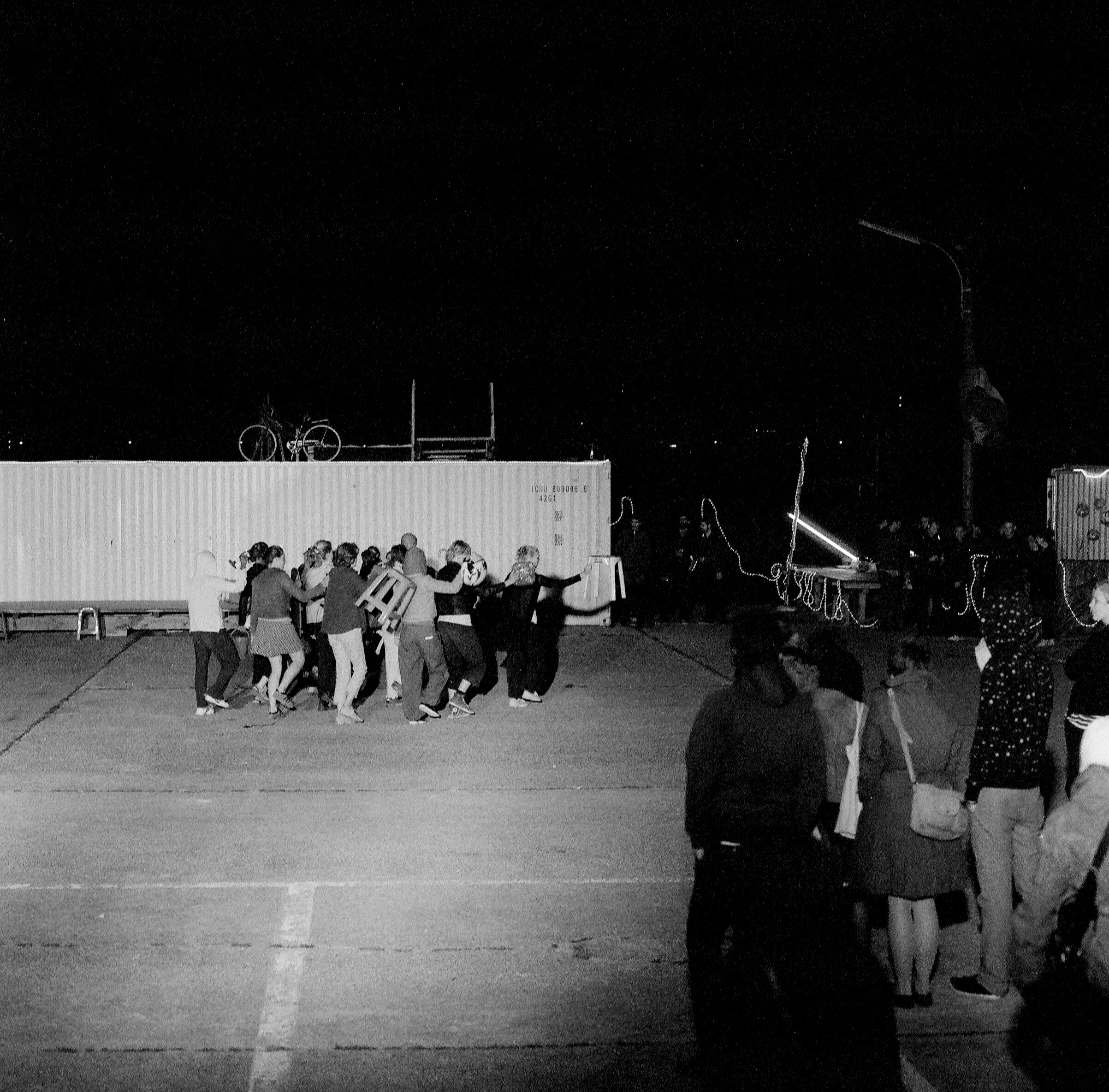 Parcours II: "flocking" by Daniel Aschwanden