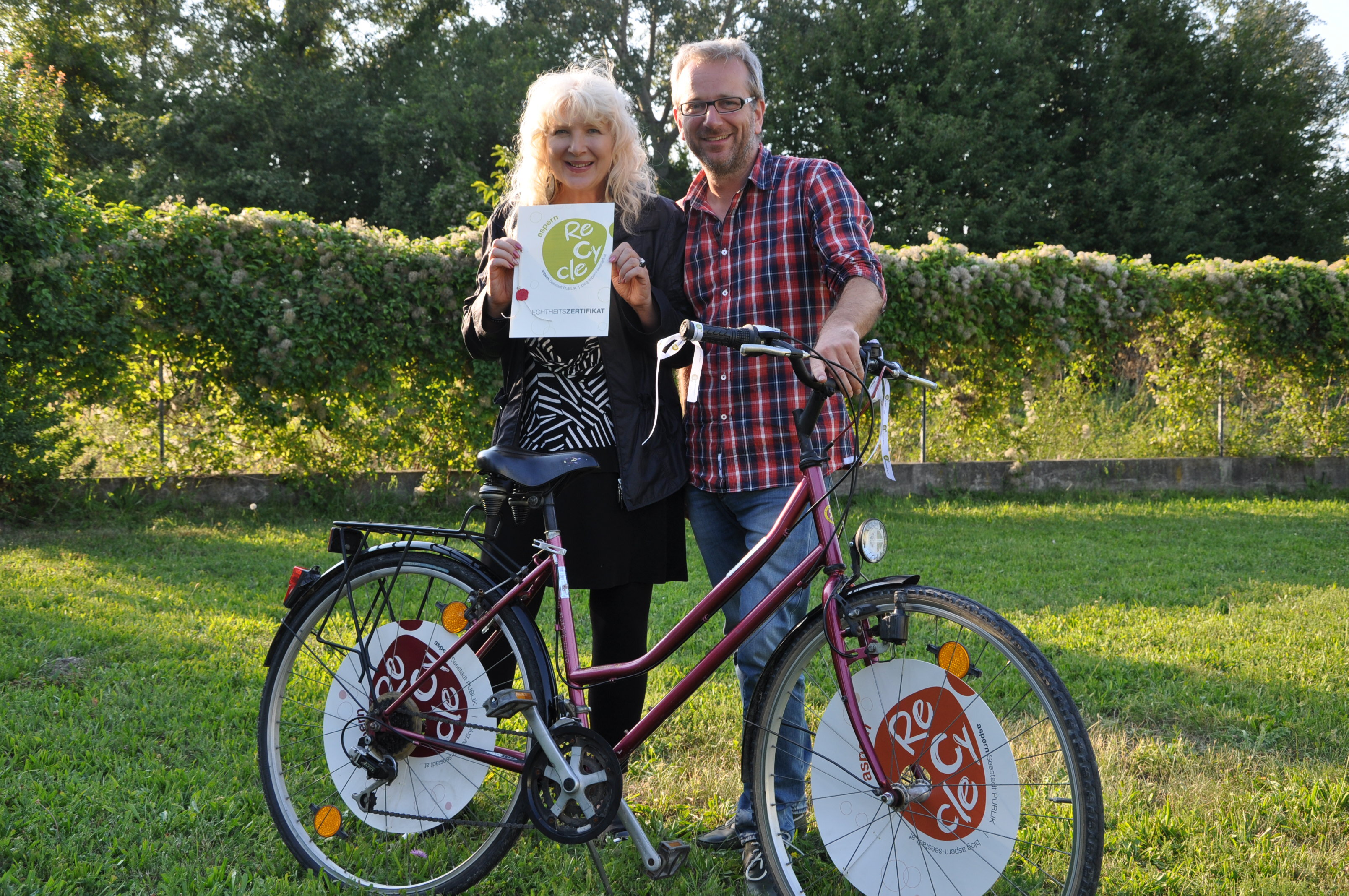 aspern ReCycle 017 Gewinnerin