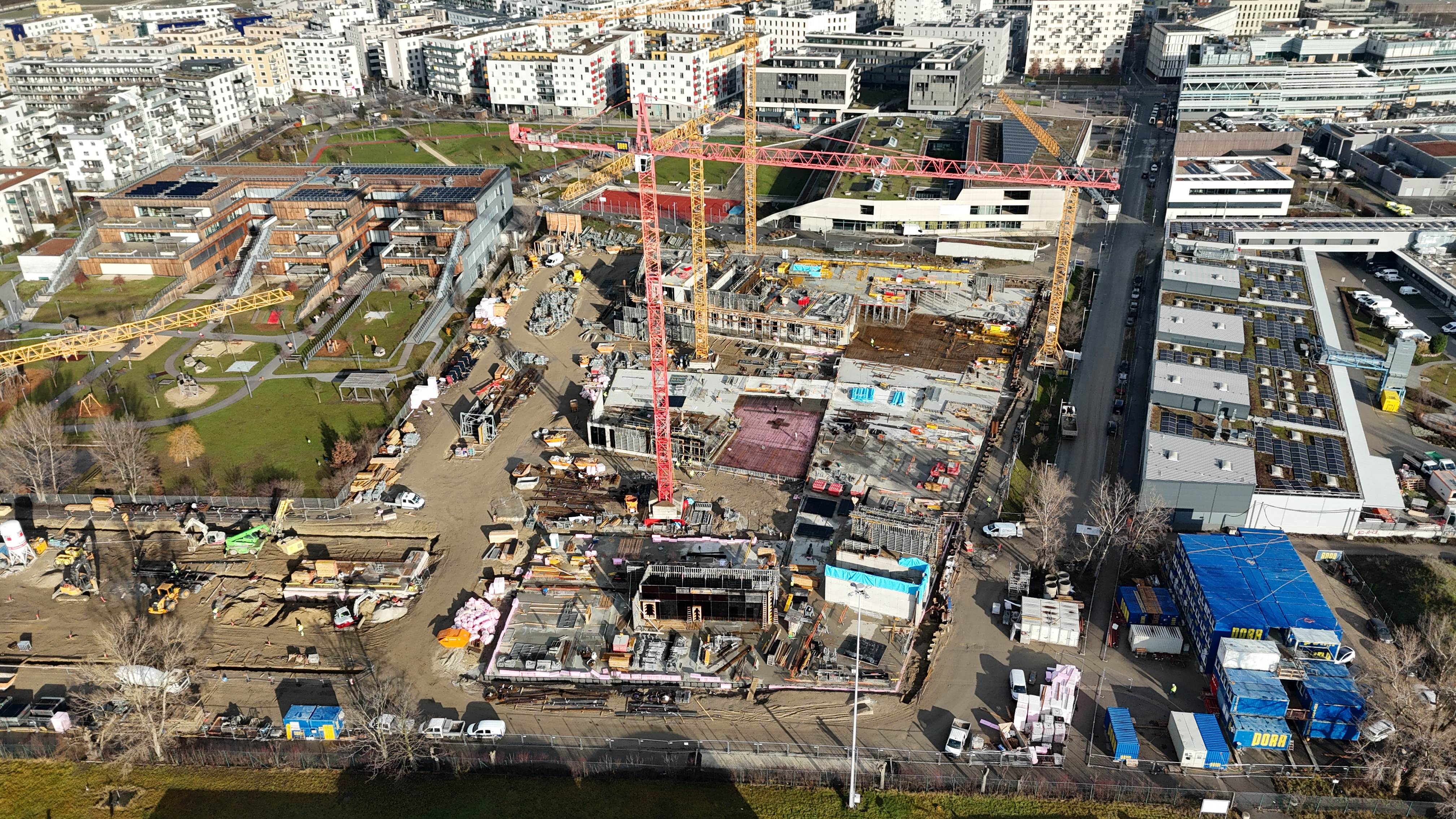 Bauarbeiten Zentralberufschule