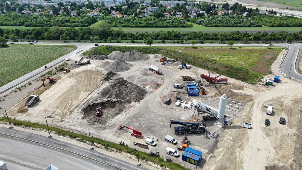 Betonmischwerk kommt in die Seestadt