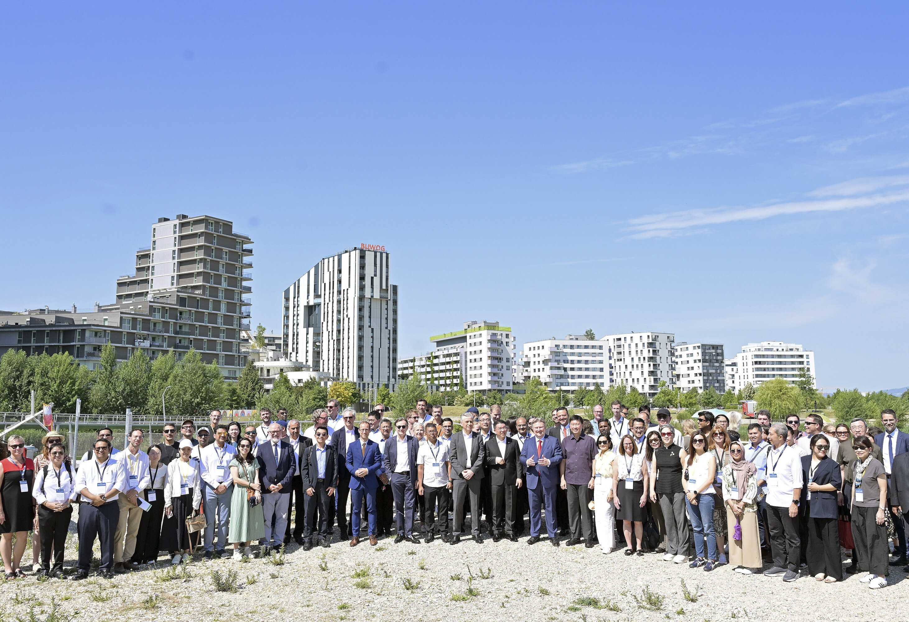 Gruppenbild beim World Cities Summit Mayors Forum 2025