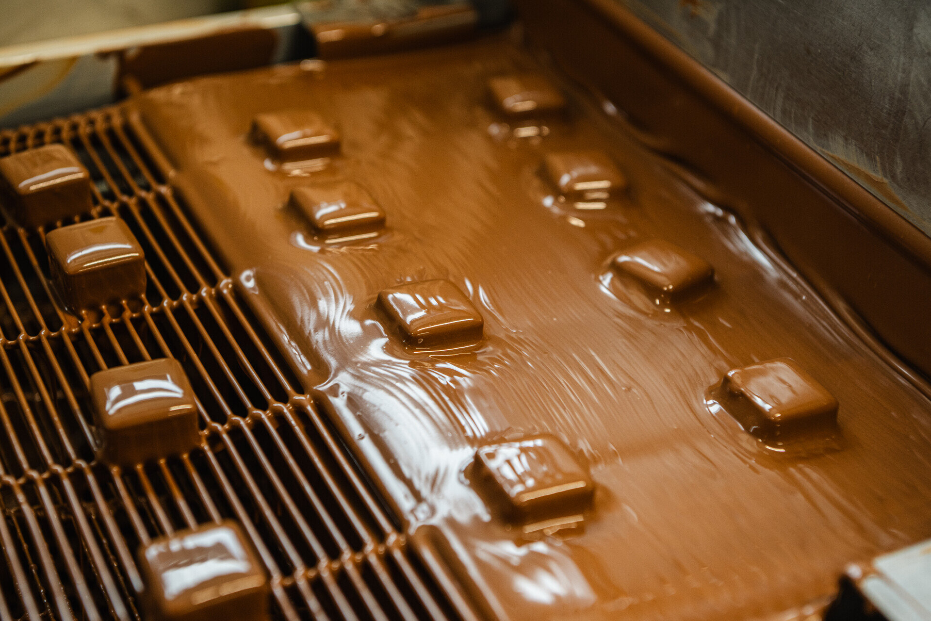 Schokoladenproduktion bei Xocolat Manufaktur