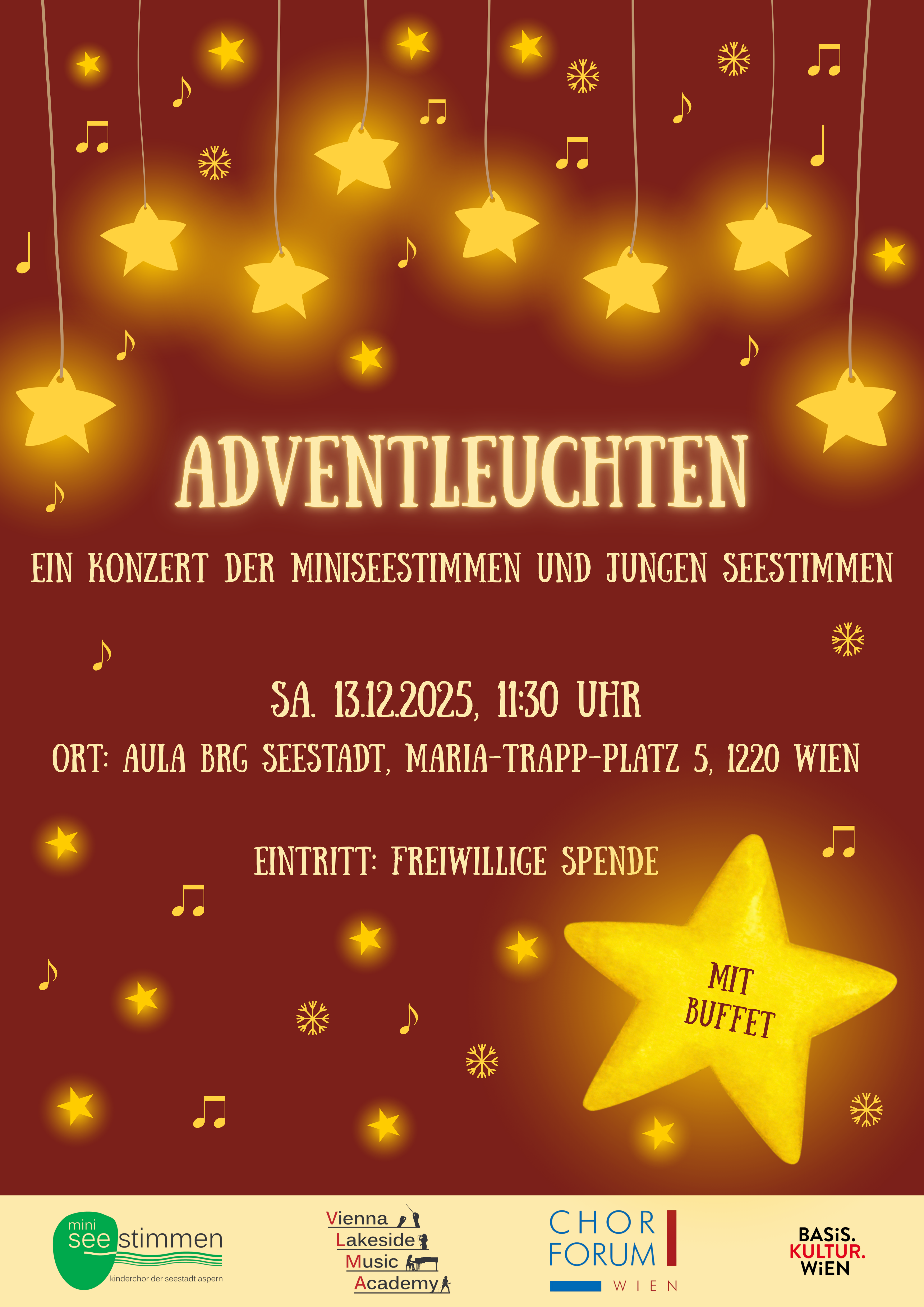 Adventleuchten – Ein Konzert der Miniseestimmen und Jungen Seestimmen