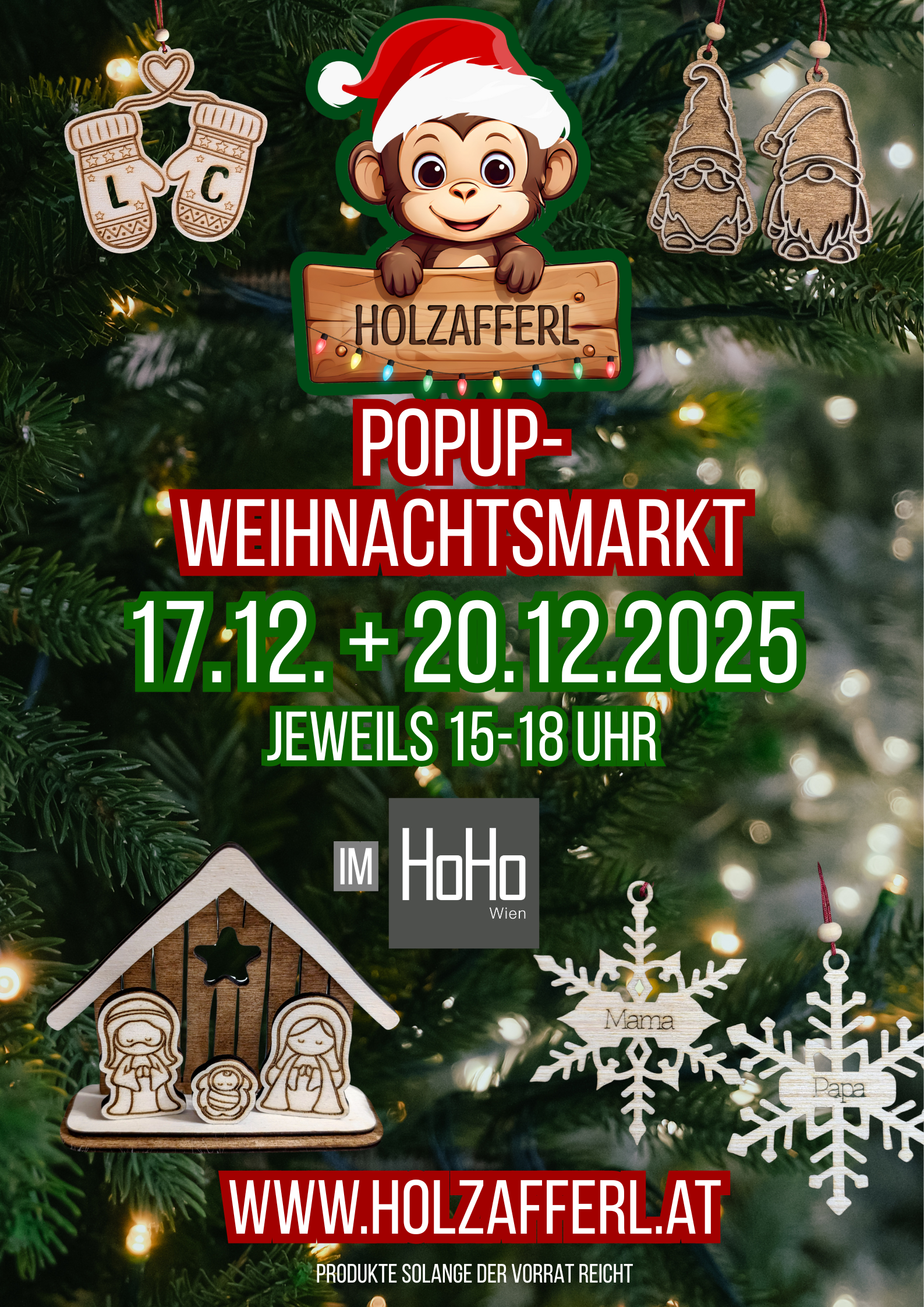 Holzafferl PopUp-Weihnachtsmarkt