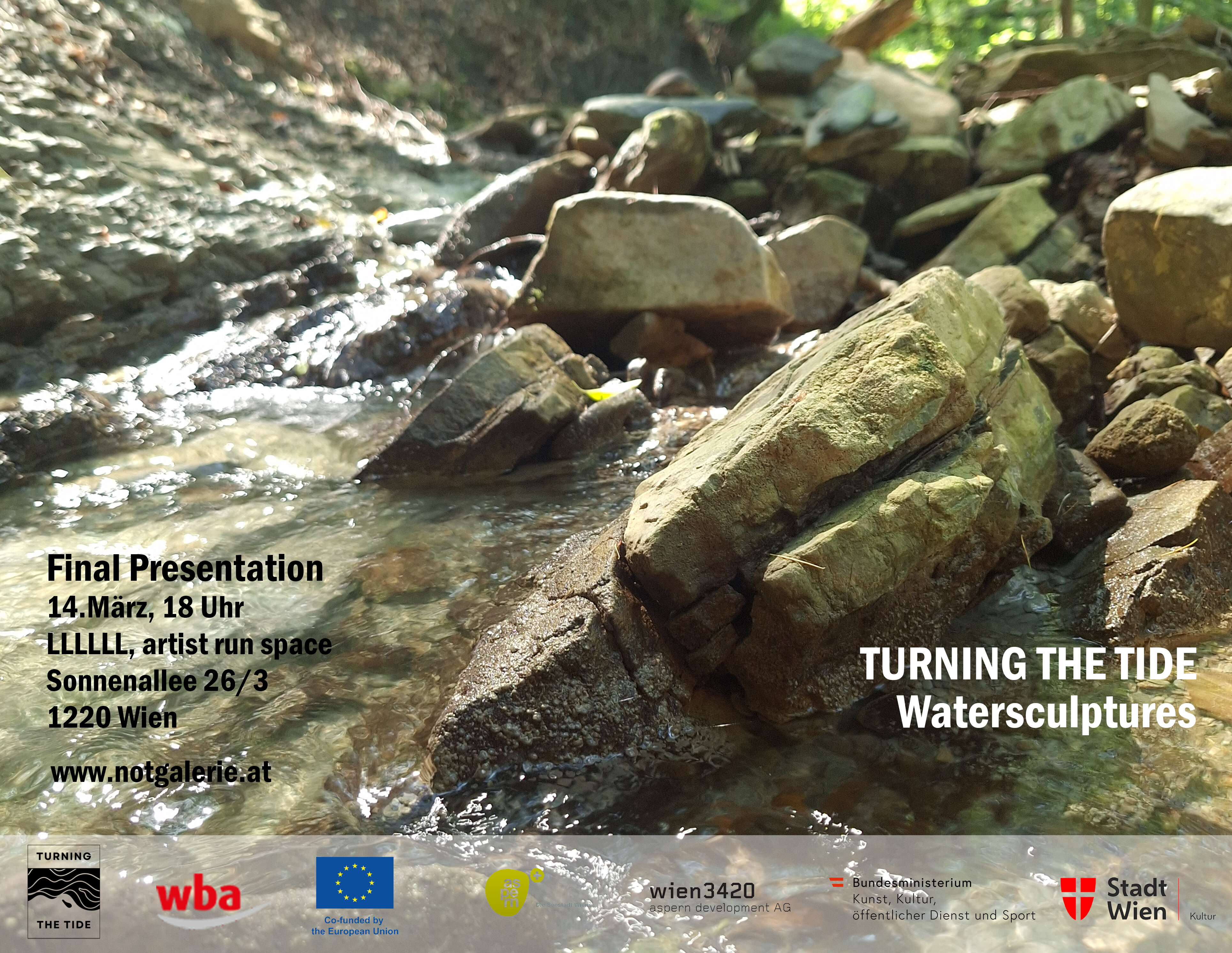 TURNING THE TIDE - Watersculptures Ausstellung